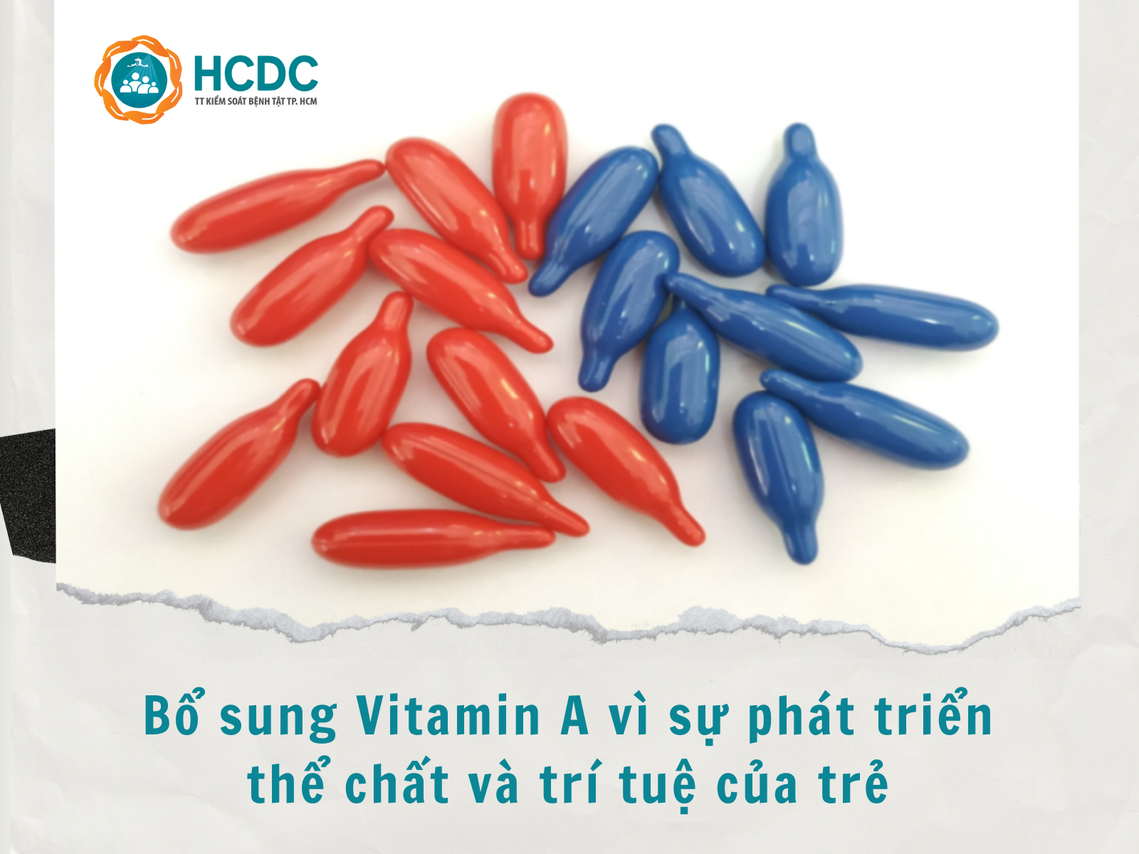 TỔ CHỨC CHIẾN DỊCH UỐNG VITAMIN A TẠI CÁC TRẠM Y TẾ  TỪ NGÀY 24 - 25/7/2025